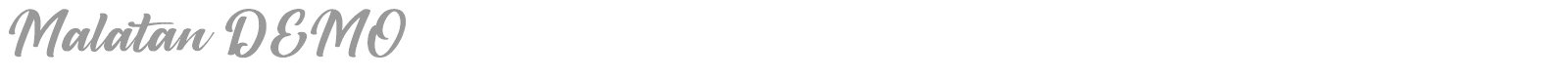 Malatan font preview
